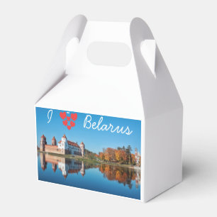 I Love Belarus Mir Castle Architecture Мирский Favour Box