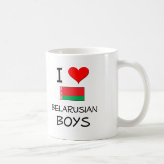 I Love Belarusian Boys Coffee Mug