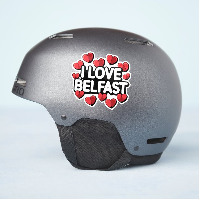 I Love Belfast  (Helmet Side)
