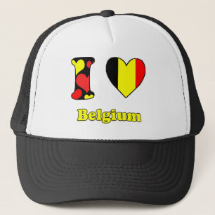 I love Belgiun Trucker Hat