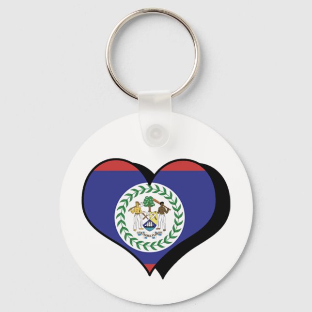 I Love Belise Keychain (Front)