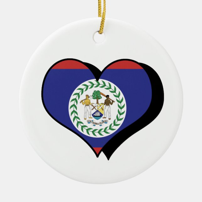 I Love Belise Ornament (Front)