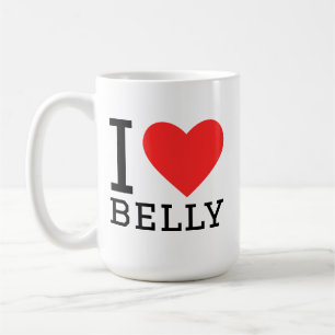 I love belly coffee mug