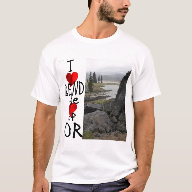 I Love Bend T-Shirt (Front)