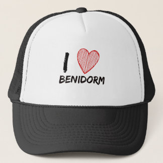 I Love Benidorm Trucker Hat