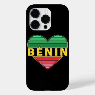 I Love Benin, Beninese Heart Case-Mate iPhone 14 Pro Case