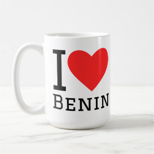 I love benin coffee mug