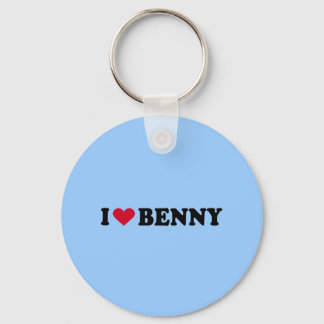 I LOVE BENNY KEY RING