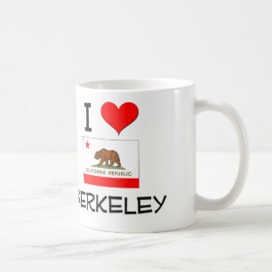 I Love BERKELEY California Coffee Mug
