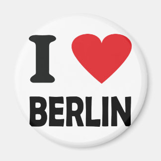 i love berlin magnet