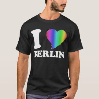 I LOVE BERLIN RAINBOW HEART 3D T-Shirt