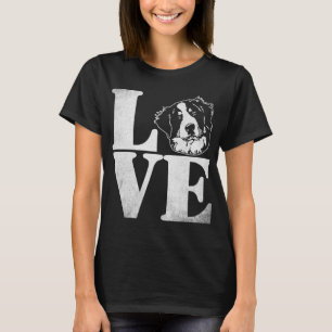 I Love Bernese Mountain Dog T-Shirt