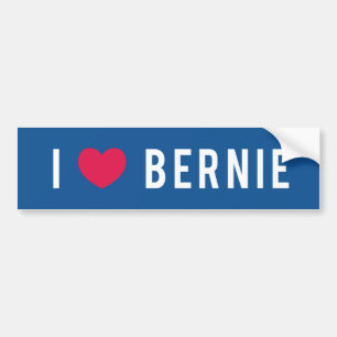 I Love Bernie Bumper Sticker