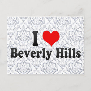 I Love Beverly Hills, United States Postcard