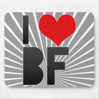 I Love BF Mouse Mat