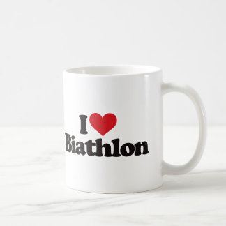 I Love Biathlon Coffee Mug