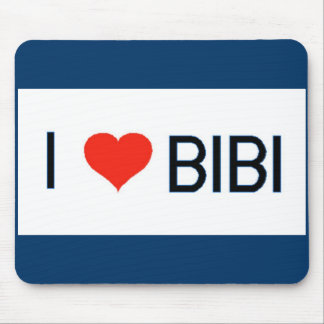 I Love Bibi Mouse Mat