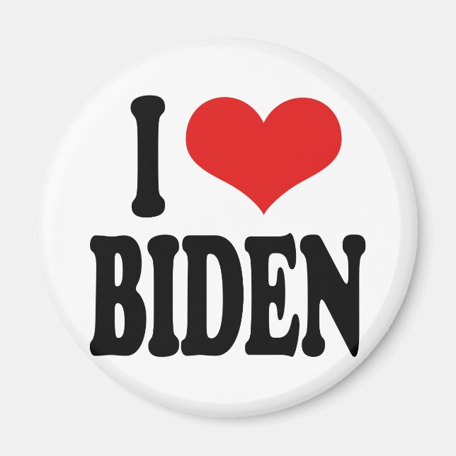 I Love Biden Magnet (Front)