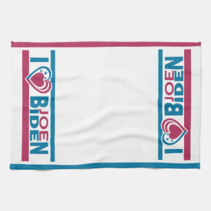 I Love Biden Tea Towel