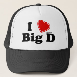 I Love Big D Trucker Hat