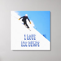 I Love Big Dumps Snow Ski Downhill