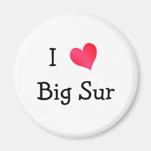 I Love Big Sur Magnet
