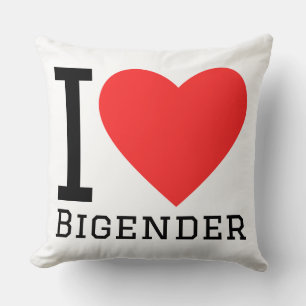 I love bigender cushion