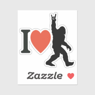 I Love Bigfoot Rock On