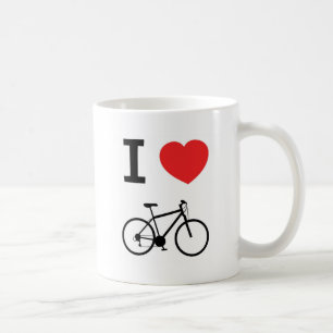 I love bikes coffee mug