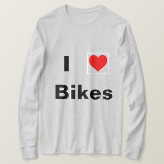 I love bikes long sleeve shirt