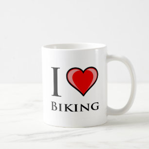 I Love Biking Coffee Mug