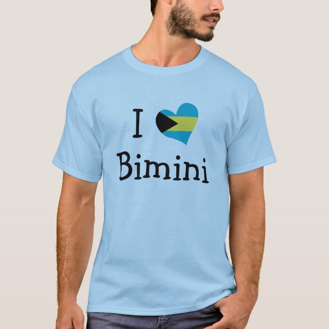 I Love Bimini T-Shirt (Front)