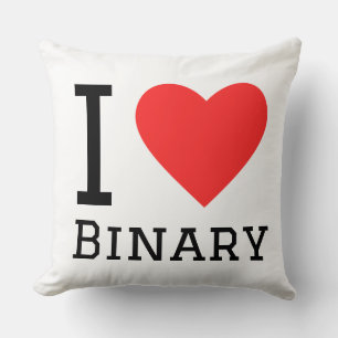 I love binary cushion