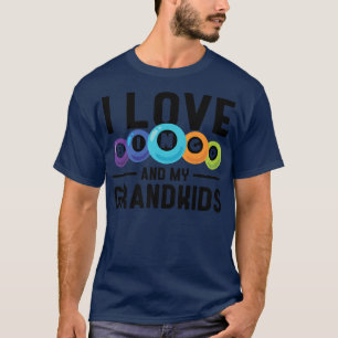 I Love Bingo And My GrandkidsFunny Bingo T-Shirt