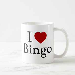 I Love Bingo Coffee Mug