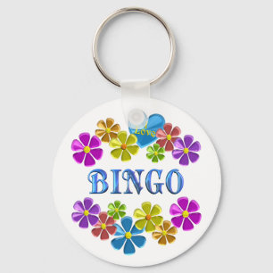 I Love Bingo Key Ring