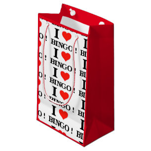 I_Love Bingo Small Gift Bag
