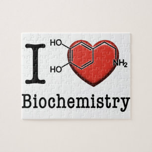 I Love Biochemistry Jigsaw Puzzle