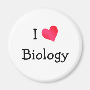 I Love Biology Magnet