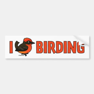 I Love Birding VEFL Bumper Sticker