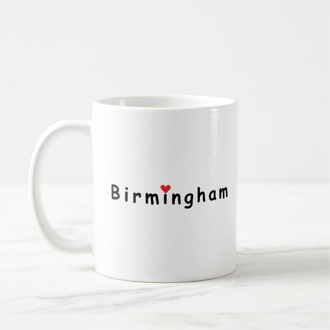 I love Birmingham Coffee Mug (Left)