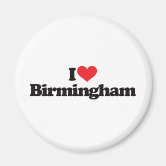 I Love Birmingham Magnet