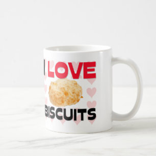 I Love Biscuits Coffee Mug
