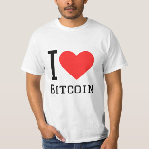I love bitcoin T-Shirt
