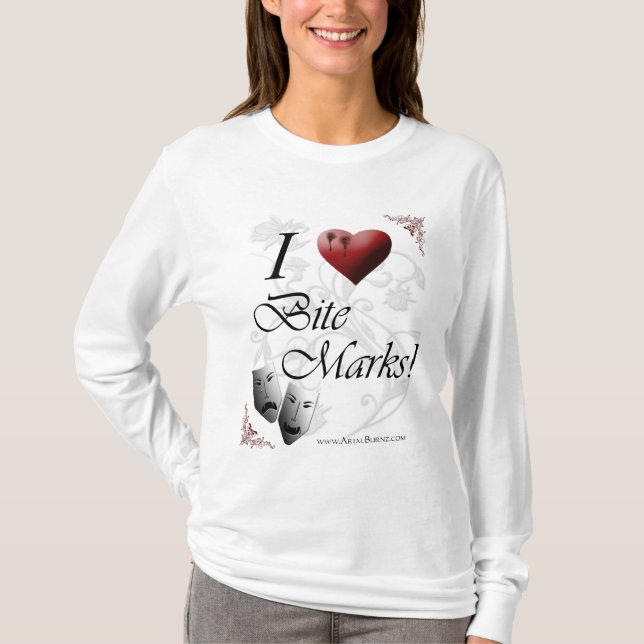 I Love Bite Marks T-Shirt (Front)