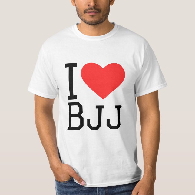 I love bjj T-Shirt (Front)