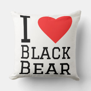I love black bear cushion