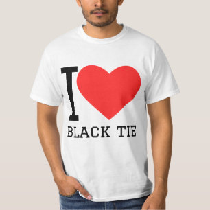 I love black tie T-Shirt