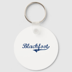I Love Blackfoot Idaho Key Ring