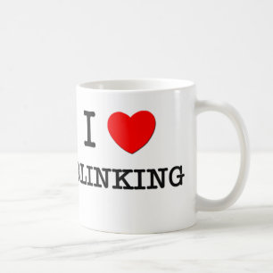 I Love Blinking Coffee Mug